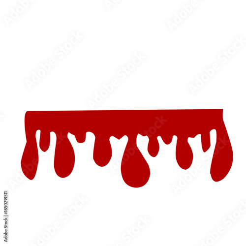 Dripping blood