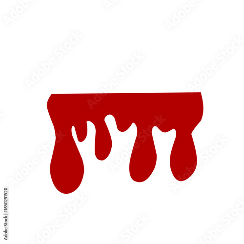 Dripping blood