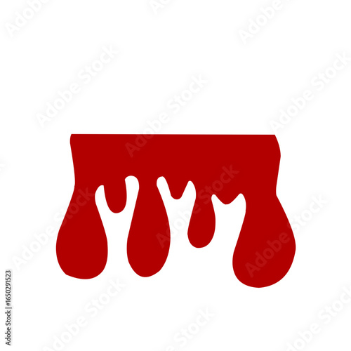 Dripping blood