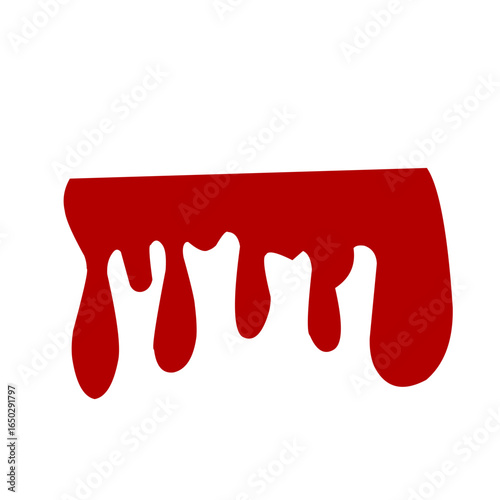 Dripping blood