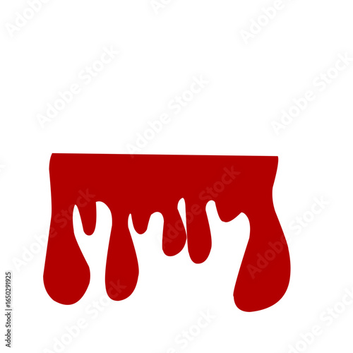Dripping blood