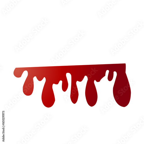 Dripping blood