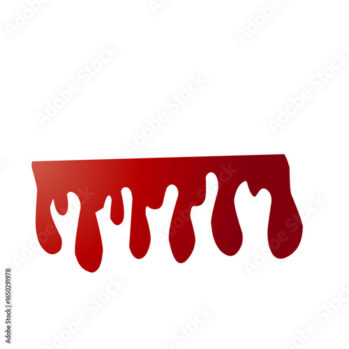 Dripping blood