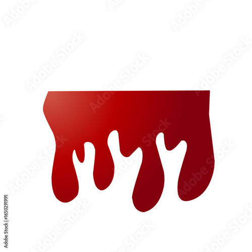 Dripping blood