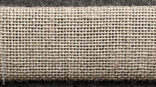 Close-up of a beige linen fabric