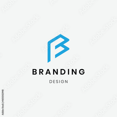 Flat design geometric letter f logo template Free Download Flat design geometric letter f logo template - GFXLoad