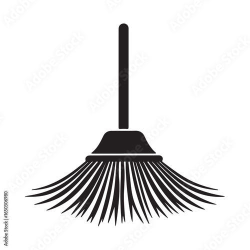 illustration of a broom