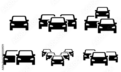 Car Traffic Vehicle Icons