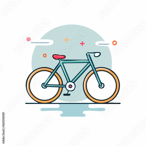Bicycle Vector Icon