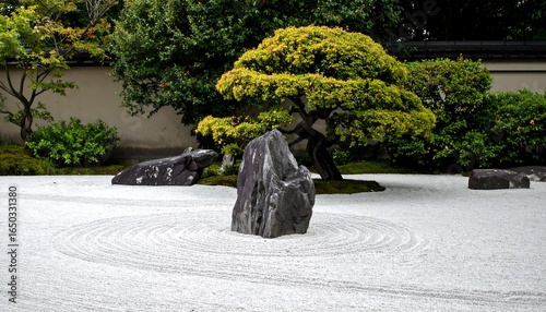 Peaceful Zen Garden