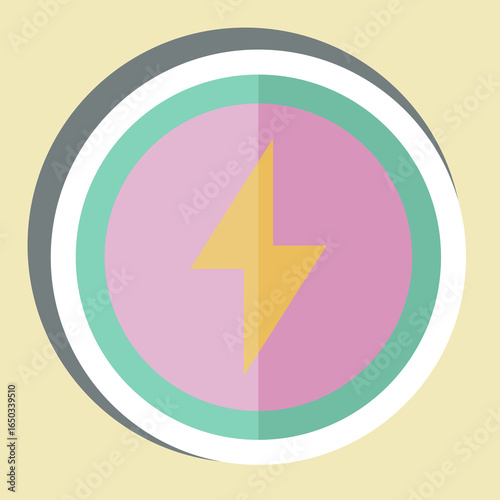 Sticker Energy. related to Charging symbol. design editable Free Download Sticker Energy. related to Charging symbol. design editable - GFXLoad