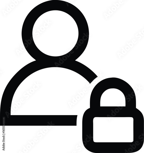 Magnifying glass icon with gender symbols in a vector illustration