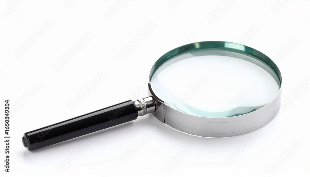 magnifying glass isolated on white magnifying glass isolated on white