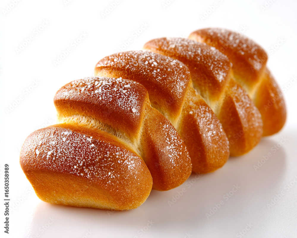 sweet bun isolated on white sweet bun isolated on white