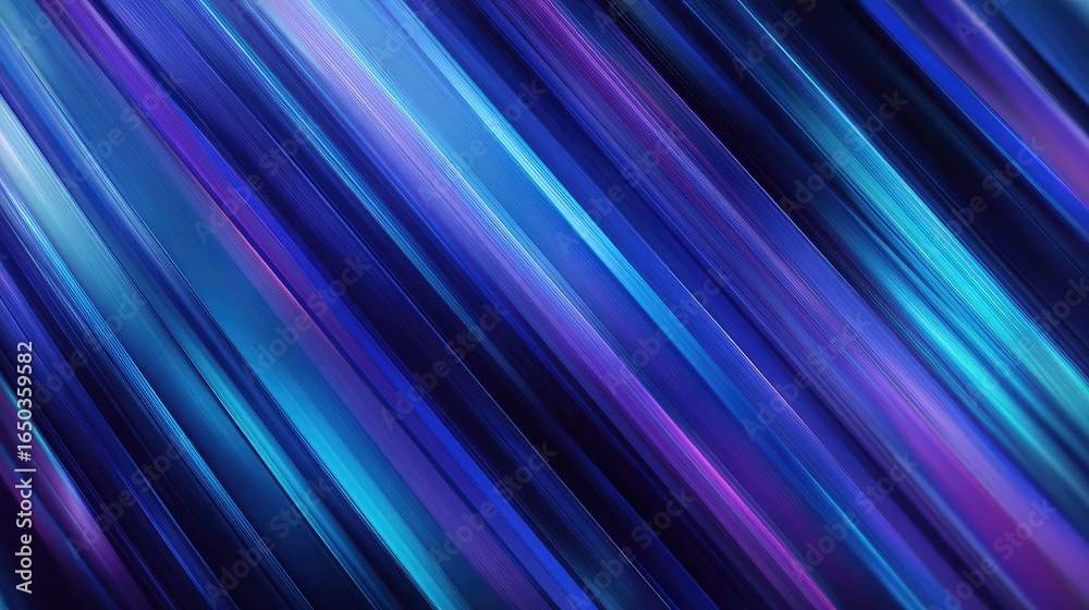 Fototapeta premium Fractal-like neon electricity branching in a cosmic void, depicting natural energy patterns.