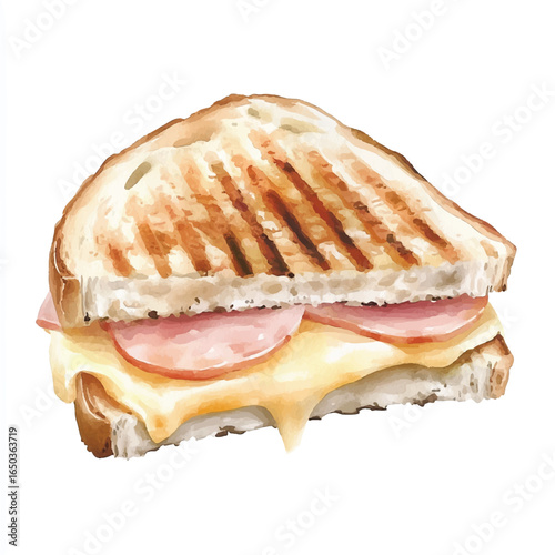 a cute Croque monsieur sandwich