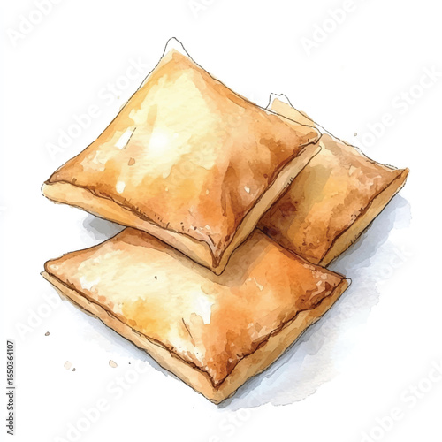 a cute Cuban pastelitos pastries