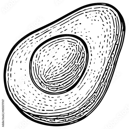 Avocado Half