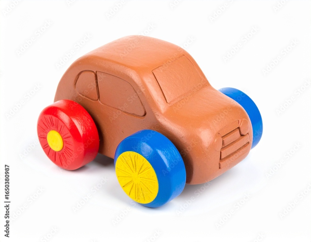 Fototapeta premium plastic toy car