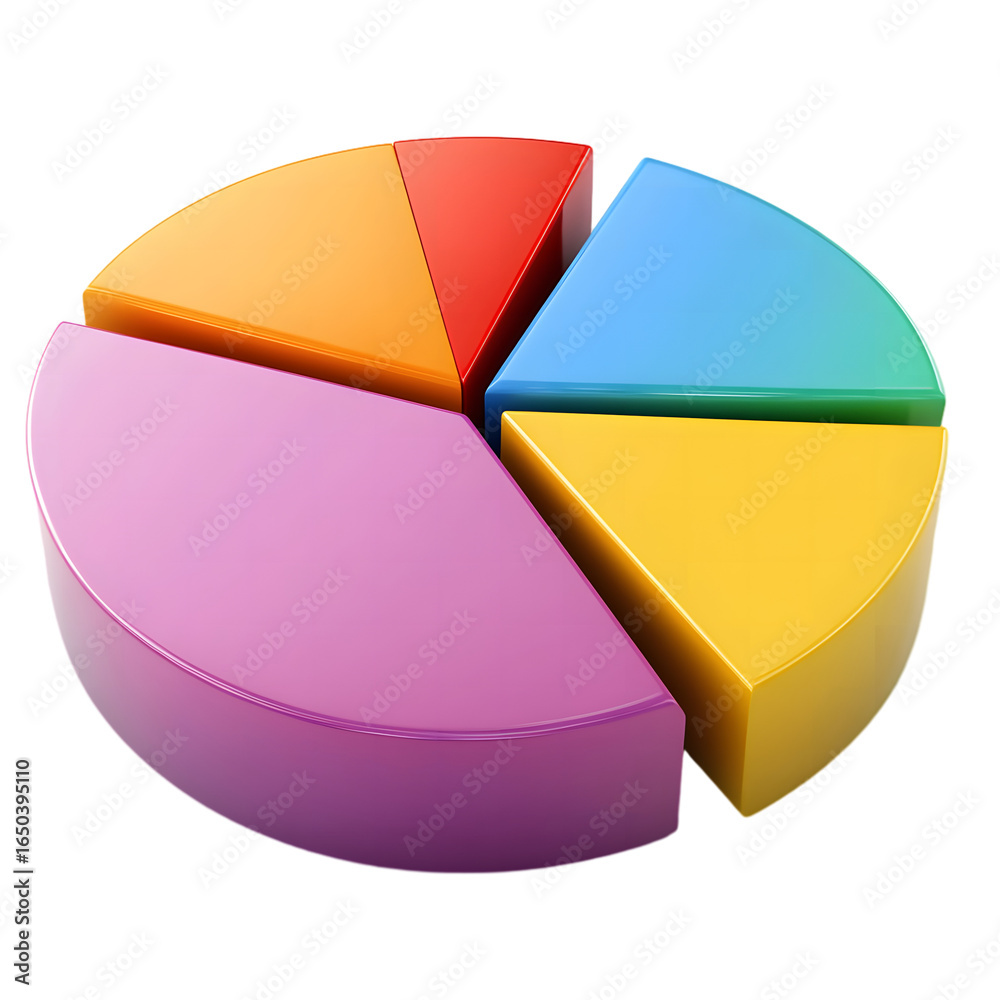 Obraz premium stock market elements, transparent background