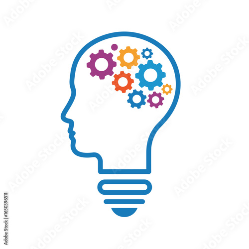 Innovative Ideas Human Mind Power and Creativity Concept