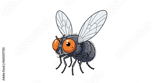 A detailed exploration of the fascinating world of common house flies and their impact on our environment