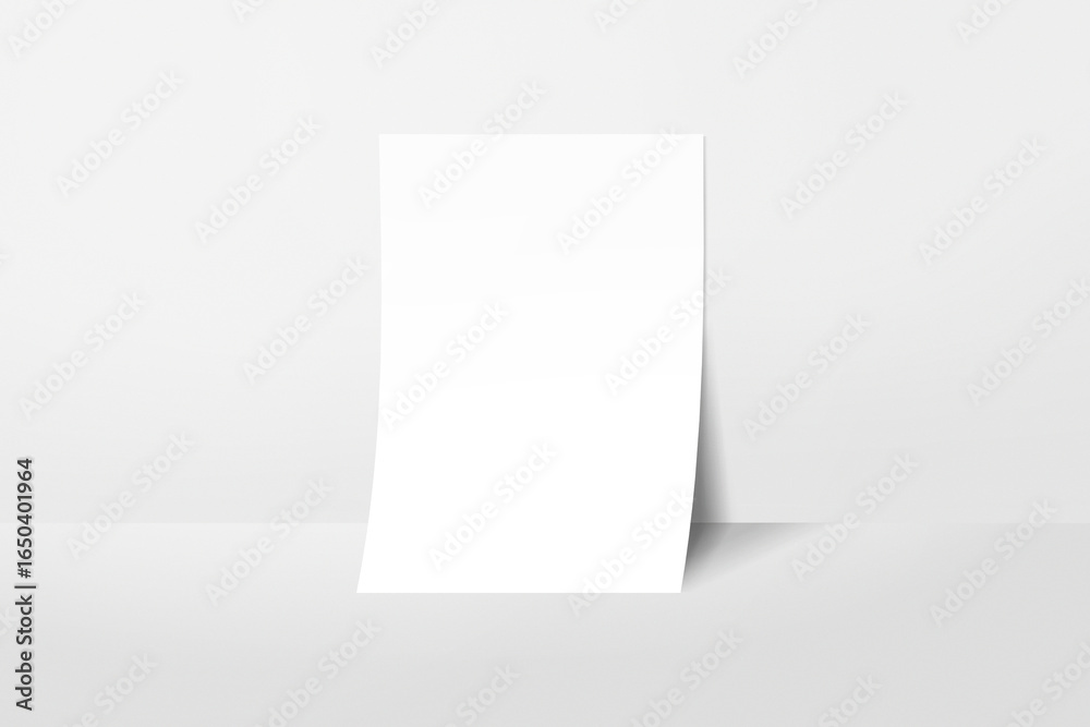 Fototapeta premium Minimal A4 Poster Mockup