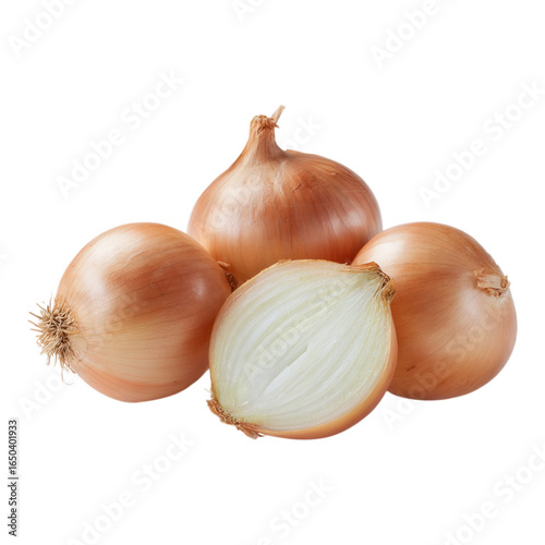 Wallpaper Mural Whole Onions with One Cut in Half PNG Transparent Torontodigital.ca
