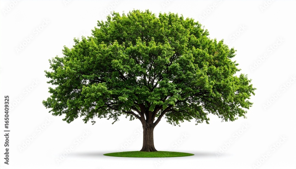 Obraz premium tree isolated on white background
