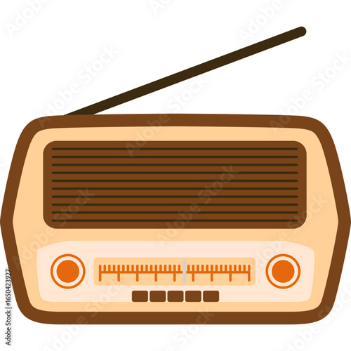 Vintage Radio Illustration