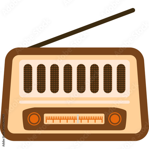 Vintage Radio Illustration