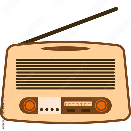 Vintage Radio Illustration