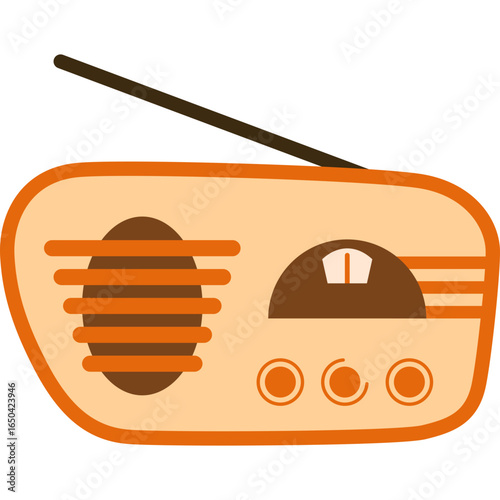 Vintage Radio Illustration