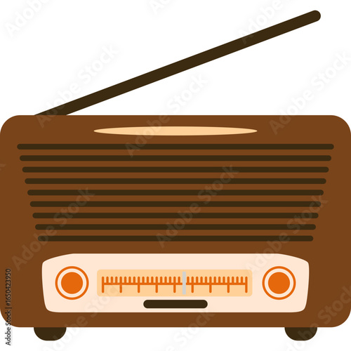 Vintage Radio Illustration
