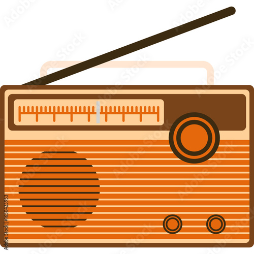 Vintage Radio Illustration