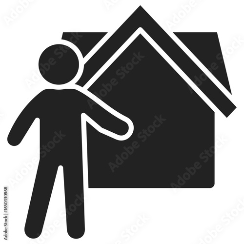Landlord Glyph Icon