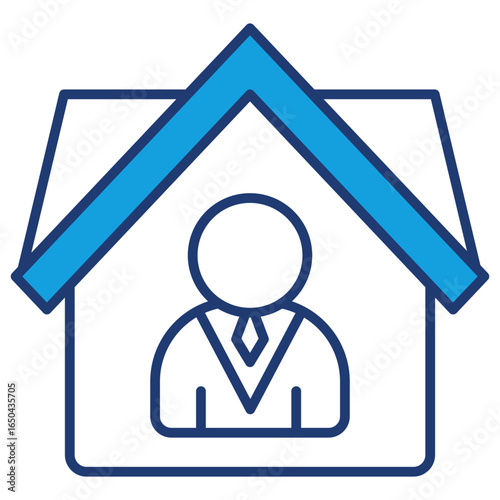 Owner Blue Icon
