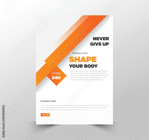 Shape Your Body Fitness Gym Flyer 
