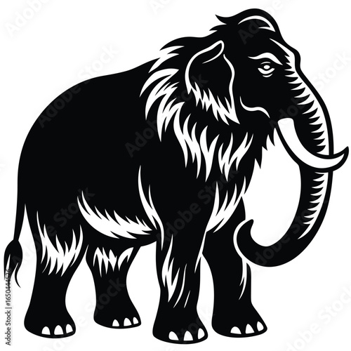Mammoth Silhouette