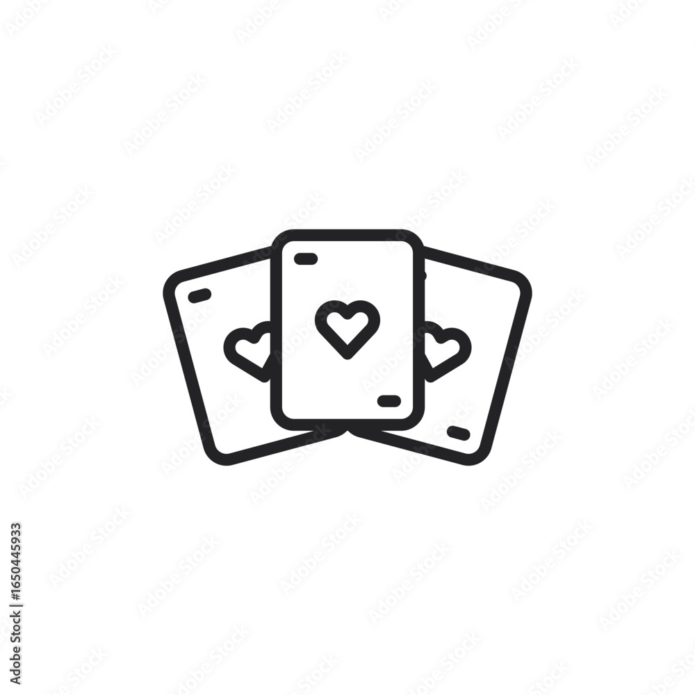 Set of blackjack solitaire card vector designs Set of blackjack solitaire card vector designs