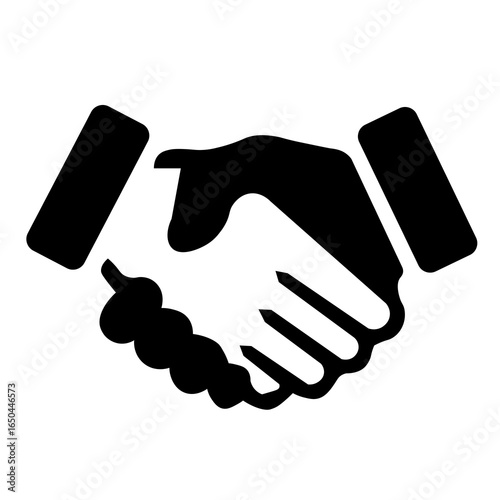 handshake vector icon