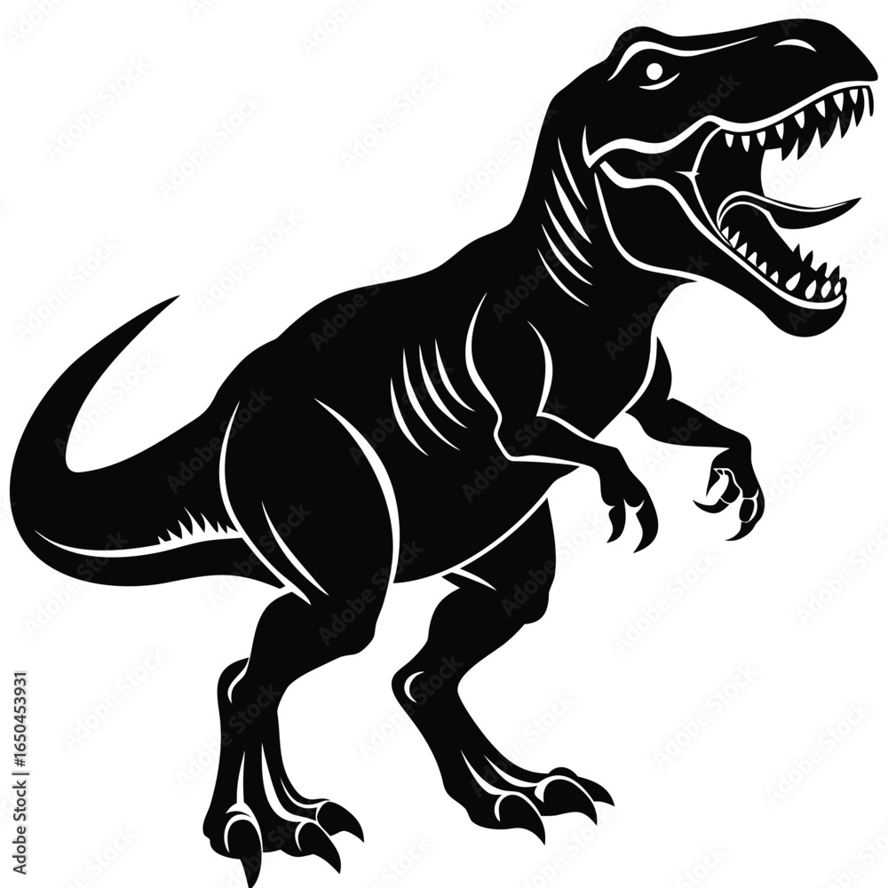 Fototapeta premium T-Rex Silhouette