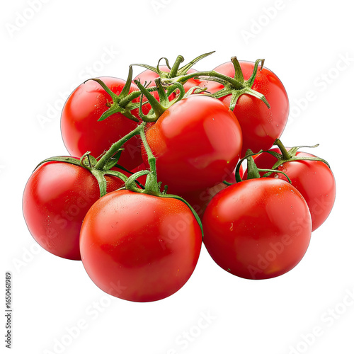 Cluster of ripe red tomatoes (2)