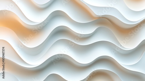 Abstract wavy layered design (2)