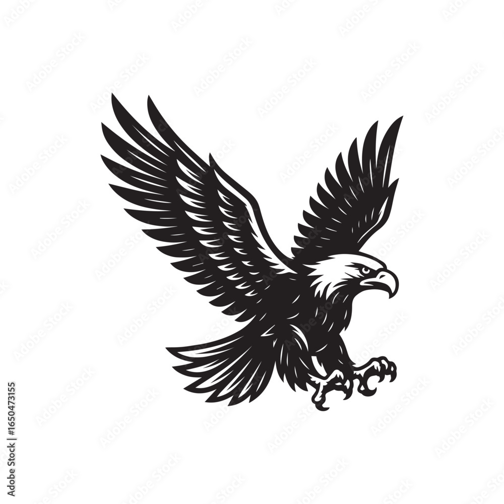 Fototapeta premium eagle vector illustration