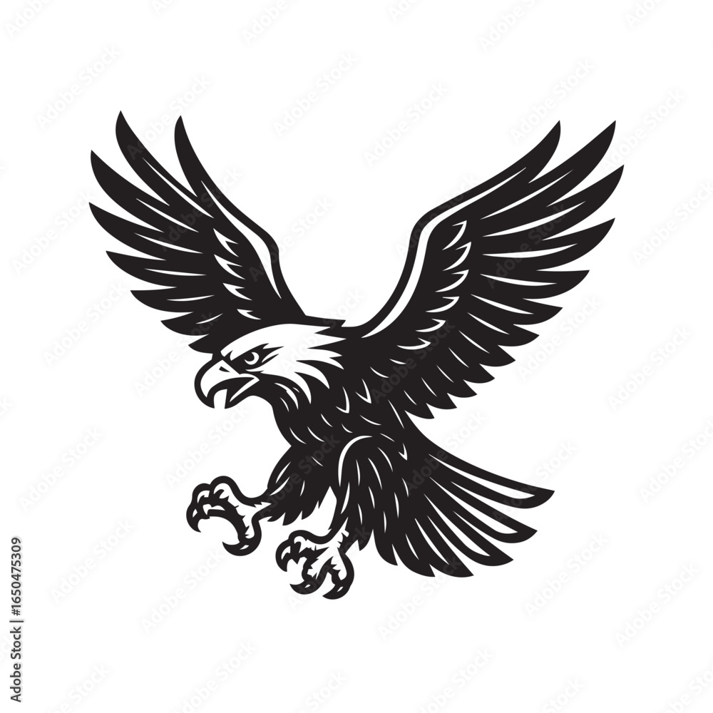 Fototapeta premium eagle vector illustration