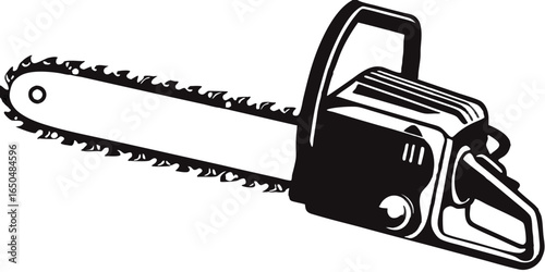 Vintage Chainsaw Engraving