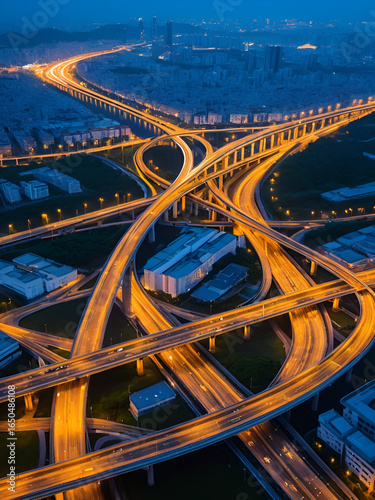 Highly Interchange in the Evening
