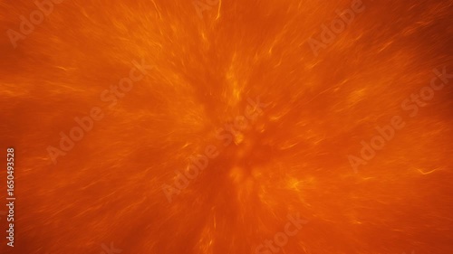3d animation of an atmospheric entry from outer space through the gases and hot atmosphere of a planet