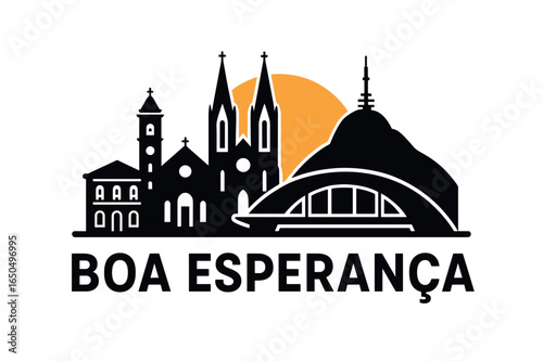 Boa Esperança city skyline with iconic buildings and landmarks